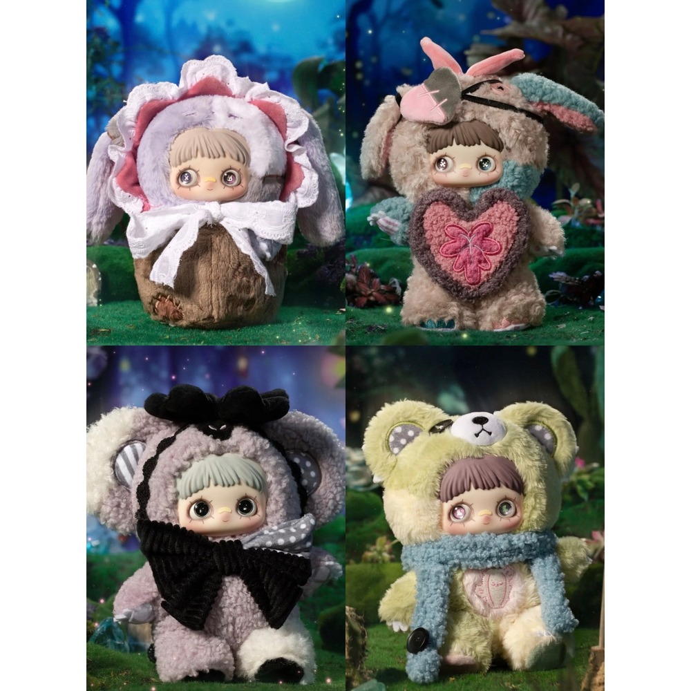 MayMei Symbiote Neverland Bundle of 4 Plush Pendants Blind Box